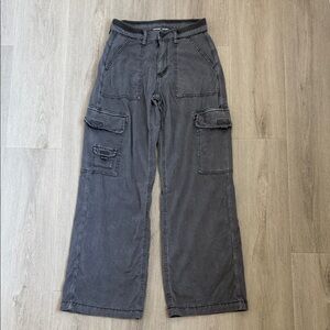 American Eagle Outfitters Gray Cargo Pants
